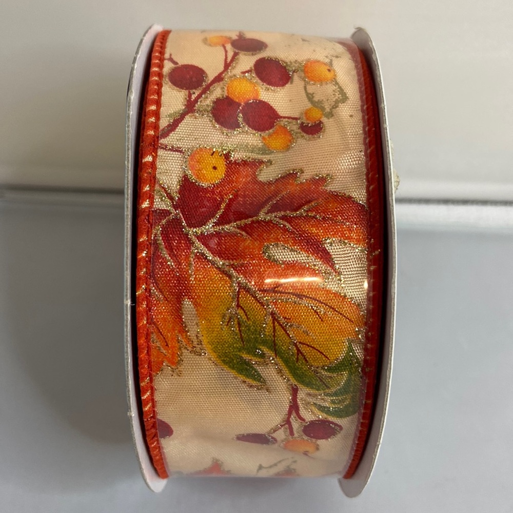 1.5 inch Fall Ribbon